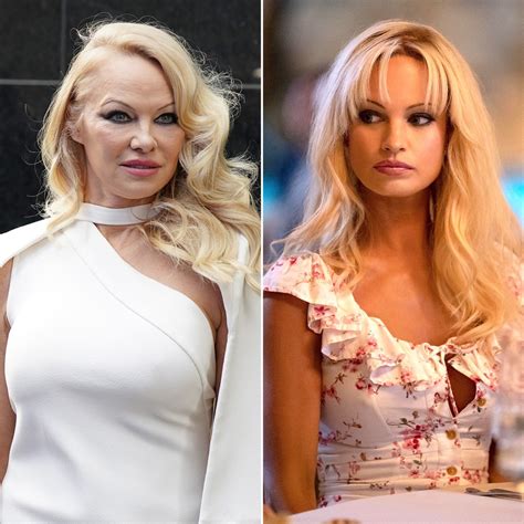 lily james and pamela anderson